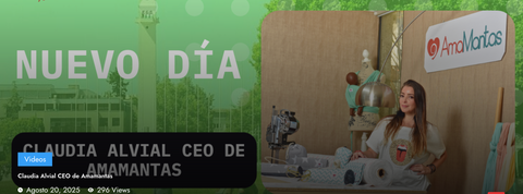Amamantas en Radio El Conquistador: novedades de la marca maternal chilena