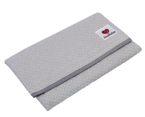 Mudador Portátil y Neceser Impermeable Gris