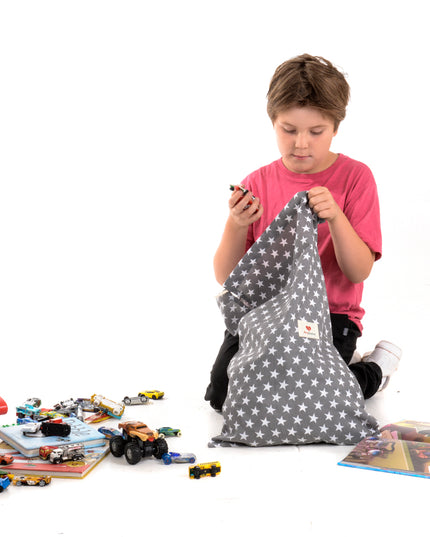 Bolsa Niños XL Guarda Juguetes Grafito