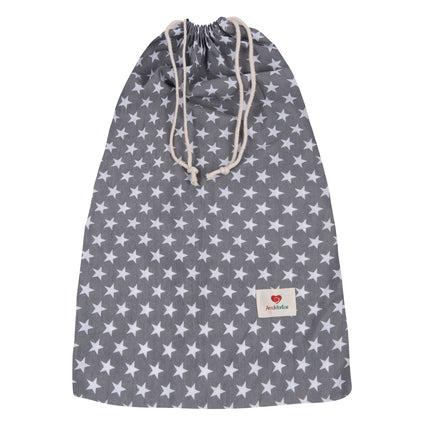 Bolsa XL para guardar juguetes en color grafito de Amamantas Chile