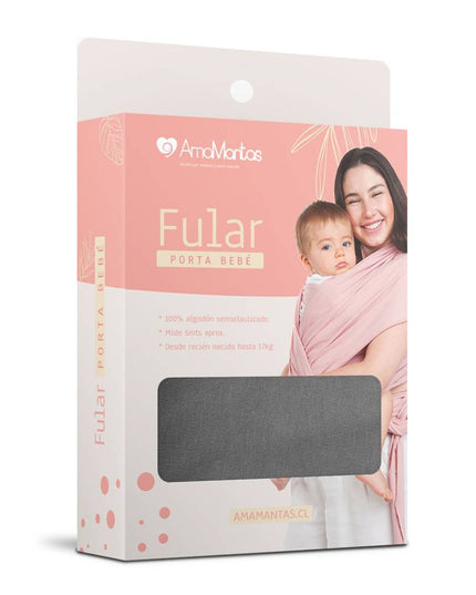 Fular Portabeb Algodn Semielasticado Marengo Coleccin Calma - Product Image 3