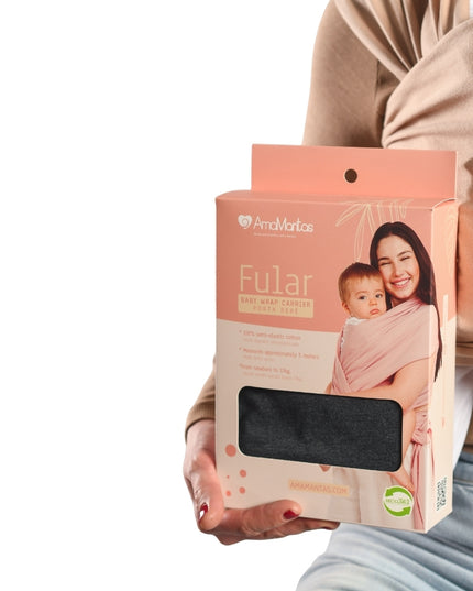 Fular Portabeb Algodn Semielasticado Marengo Coleccin Calma - Product Image 5