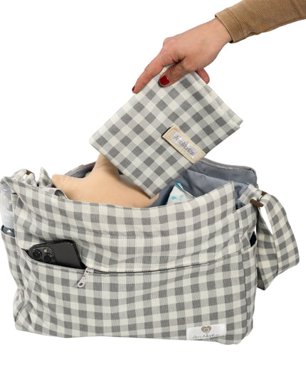 Bolso Maternal y para Coche Gris Coleccin Calma - Product Image 8