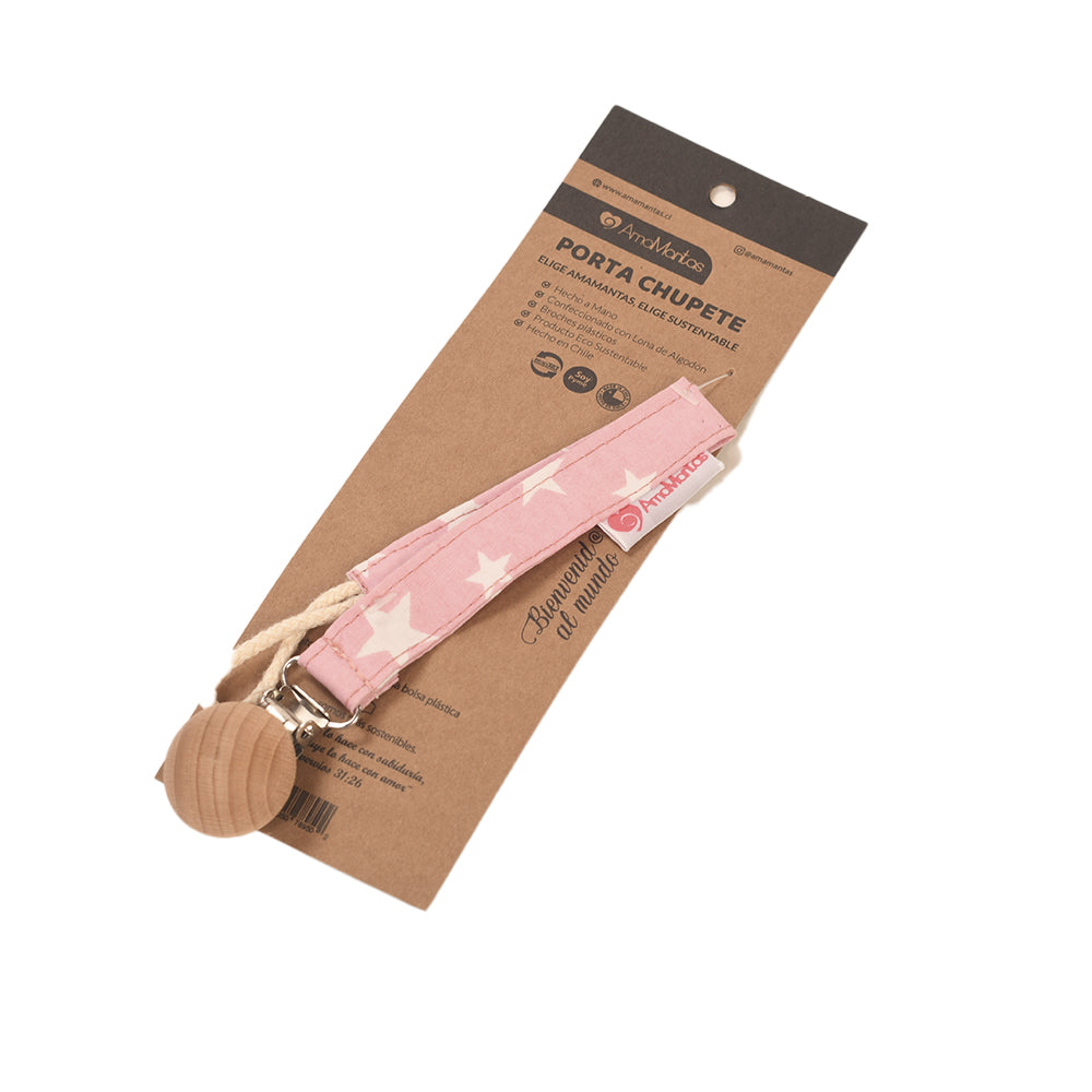 Porta chupete niña