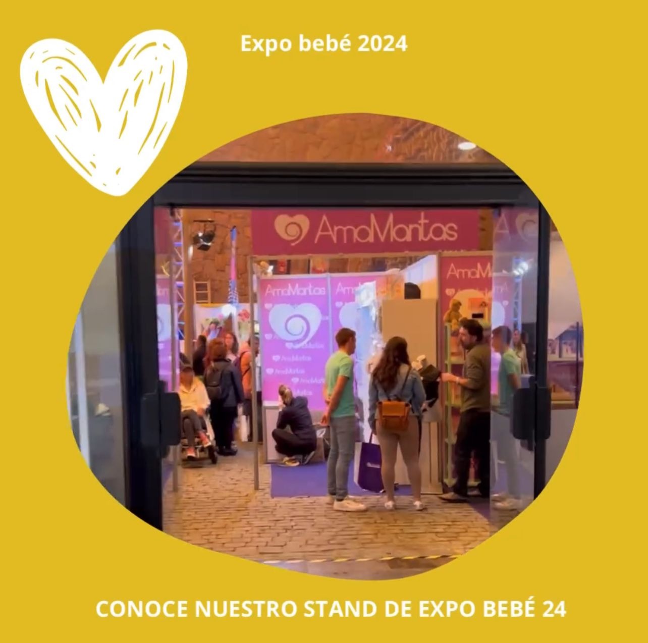 EXITO ROTUNDO DE AMAMANTAS EN LA EXPOBEBE 2024