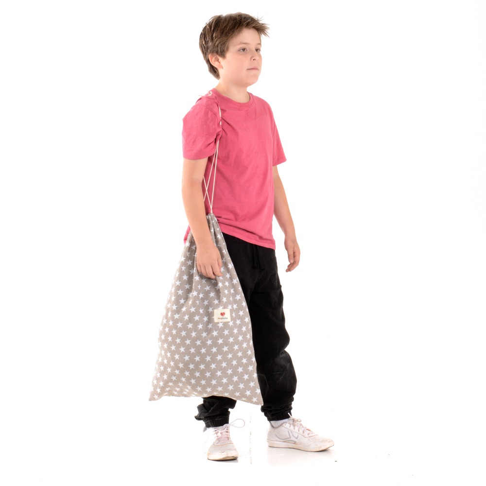 Bolsa Niños XL Guarda Juguetes Beige