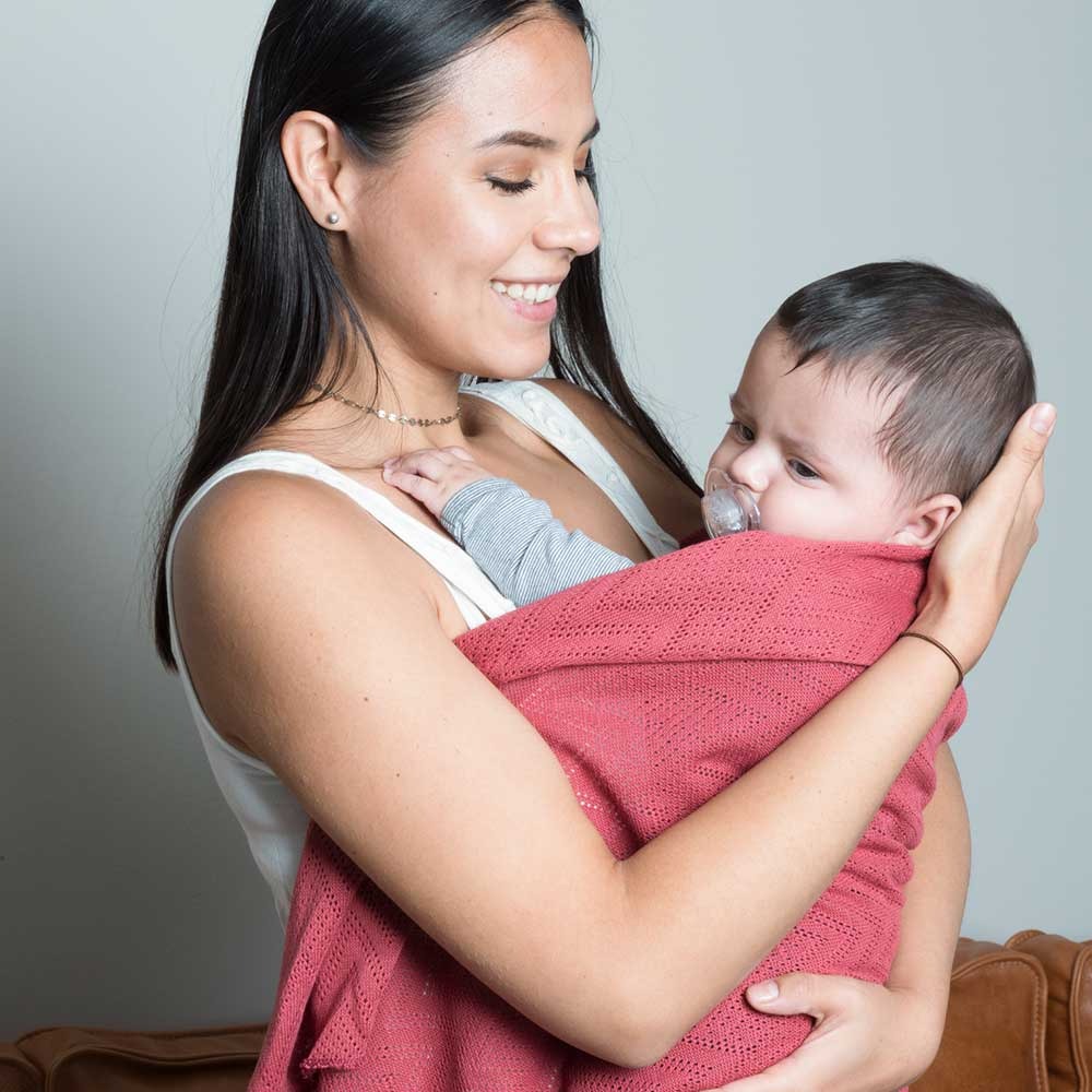 Manta de Hilo Fino Suave Para Bebés Multifuncional Tierra