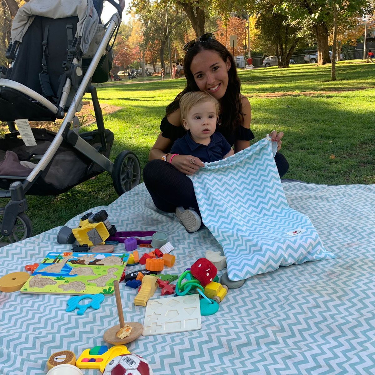 Bolsa Niños XL Guarda Juguetes ZigZag